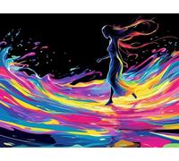 Pintar por Numeros Adultos, Pintar por Numeros SueñO Painting by Numbers Mujer Paint by Numbers Adult Manualidades con Pinceles Pintura Acrilica para Decoracion Pared, Regalo 130 x 100 cm -yym250127I