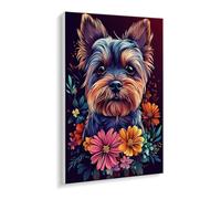 Pintar por Numeros Adultos Sherlock flores, Cuadros Numeros Pigmento Acrílico, DIY Pintura por Numeros Kit Manualidades Adultos, Decor para el Hogar Regalo de pared 50 x 70 cm (sin marco) q-670
