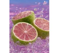 Pintar por Numeros Adultos SueñO, Pintar por Numeros Niños Fruta, DIY Cuadros Manualidades Adultos Kits, Paint by Numbers con Pinceles y Pinturas Acrílicas, Decoracion Habitacion Regalo 50x70cm Q-8359