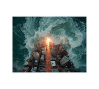 Pintar por Numeros Adultos Tsunami Cuadros Pintar por Numeros Niños Atardecer Paint by Numbers Adult con Pinceles Pintura Acrilica y Laienzos 30x40 cm Decoracion Hogar Regalo Mujer Festival LZYH-6081