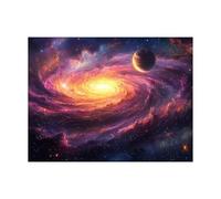 Pintar por Numeros Adultos Universo, Cuadros para Pintar por Numeros, DIY Kit Manualidades Adultos con Pintura Acrilica Pinceles y Lienzo Paisaje 70 x 50cm, Cuadros Decoracion Salon Modernos LZYH-9082