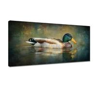 Pintar por Numeros Niños Pato, Pintar por Numeros Lago Paint by Numbers Adult Principiantes, Kit de Lienzos para Pintura con Acrilica Manualidades Adultos, Decor Hogar, Regalo Mujer (90x180cm) Y3-742