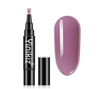 Pintauñas Gel, Lápiz de Pintauñas de Un Paso en Gel, Lapiz Esmalte 3 en 1, No Se Necesitan Capas Superiores Ni Capas Base, U-V/LED Esmalte de Uñas para Manicura, Adecuado para Principiantes
