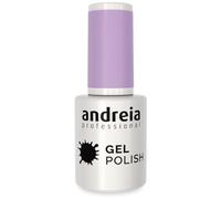 Andreia Pintauñas Semipermanentes - Esmalte Semipermanente Profesional para Uñas de Gel - Manicura con Brillo Intenso que Dura Hasta 4 Semanas - Color 288 Púrpura - Sombras de Gris - 10,5 ml