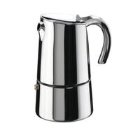 Pinti Inox Bella - Cafetera (Acero inoxidable, Estufa, De café molido, Café expreso, Café expreso)