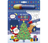 PINTO CON AGUA - ¡FELIZ NAVIDAD! (MIS DIBUJOS MÁGICOS-PINTO CON AGUA)