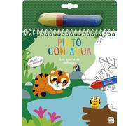 PINTO CON AGUA-LOS ANIMALES SALVAJES