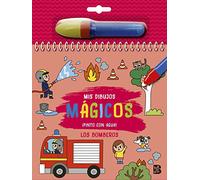 PINTO CON AGUA - LOS BOMBEROS (MIS DIBUJOS MÁGICOS - PINTO CON AGUA)