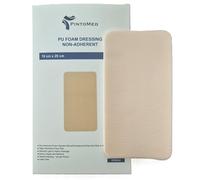 PintoMed - Apósito Estéril Non-Adhesivo de Espuma PU sin Borde 10cm x 20cm caja de 5 apósitos. Absorbente. Para el tratamiento de heridas crónicas y agudas.