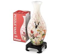 Pintoo Puzzle 3D Jarrón Flowers and Birds, Rompecabezas 3D para Adultos de 160 Piezas, Jarrón Decorativo DIY Funcional, Regalo Original [S1035]