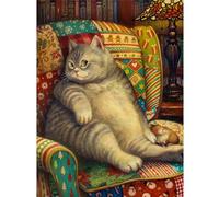 Pintoo Rompecabezas de 1200 piezas para adultos - Phoenix Chan - Are You Looking at Me Hermoso rompecabezas de plástico para decoración del hogar, cero polvo, fácil almacenamiento [H3365]