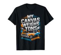 Pintor De Autos Humor Gráfico Técnico Colisiones Camiseta