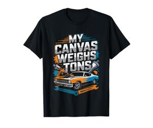 Pintor De Autos Humor Gráfico Técnico Colisiones Camiseta