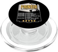 Pintor de Casas Tarifas por Hora Pintor Divertido PopSockets PopGrip para MagSafe