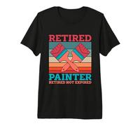 Pintor Jubilado Jubilado no caducado ama Pintor Pintura Camiseta Premium