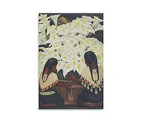 Pintor Social Realist Pintor Diego Rivera Calla Lily Proveedor Póster Arte Pared Pintura Póster Lienzo Póster Arte Arte Arte Decoración Habitación 40 x 60 cm