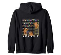 Pintores de Bear Paw Symphony - Arte Lindo Sudadera con Capucha