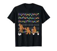 Pintores de Osos en acción - Arte Musical Lindo Camiseta