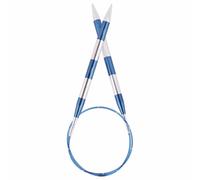Pintos de tejer azul fijos de KnitPro Smart Stix Circular fijo 60 cm x 2.75 mm
