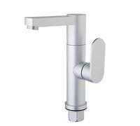 Pintura a mano, espacio, materiales metálicos de aluminio, grifos mezcladores agua fría y caliente un solo mango, grifo for lavabo baño