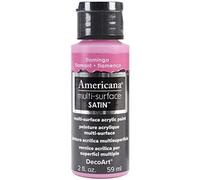 Pintura acr lica satinada multisuperficie DecoArt Americana de 2 onzas con dise o de flamenco