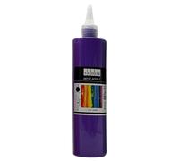 PINTURA ACRÍLICA 500 ml - Pintura altamente pigmentada. Pintura de artista opaca para madera, piedra, lienzo, papel, tela, cuero, metal, colada. pintura para todo uso (lila)
