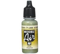 Pintura acrílica color verde oscuro Us AV Vallejo Model Air de 17 ml