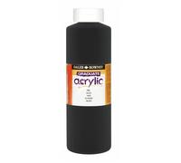 Daler Rowney Graduate - Pintura acrílica (1 L), color negro