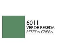 Pintura acrílica en aerosol. 400 color verde reseda ral 6011