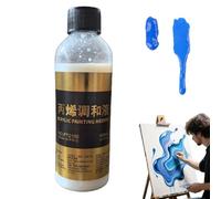 Pintura acrílica fina - 100 ml líquido líquido aditivo para preparación de paletas, mezcla de colores, miniaturas, estudiantes, profesores, proyectos de artesanía