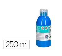Pintura acrilica liderpapel bote de 250 ml cian - DC18