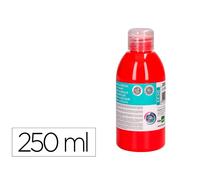 Pintura acrilica liderpapel bote de 250 ml rojo - DC23