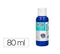 Pintura acrilica liderpapel bote de 80 ml azul ultramar - DC02