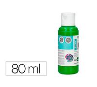 Pintura Acrilica Liderpapel Bote De 80 Ml Verde