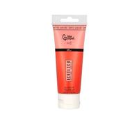 Pintura acrilica liderpapel tubo de plastico de 120 ml color rojo bermellon - DC64