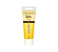 Pintura acrilica liderpapel tubo de plastico de 60 ml color amarillo.