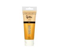 Pintura acrilica liderpapel tubo de plastico de 60 ml color ocre amarillo.
