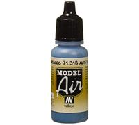 Pintura acrílica, línea Model Air de 17 ml, color azul grisáceo, de marca Vallejo