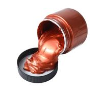 Pintura acrílica metálica resistente al agua, pigmentos ricos para artistas, pintura sobre lienzo, madera, tela, roca y manualidades, pintura acrílica