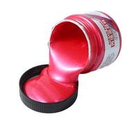 Pintura acrílica metálica resistente al agua, pigmentos ricos para artistas, pintura sobre lienzo, madera, tela, roca y manualidades, pintura acrílica