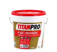 Pintura acrílica Premium A4 Blanco P40 Titan Pro - Mate, 4 L