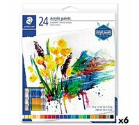 Pintura acrílica Staedtler Set 12 ml (6 Unidades)
