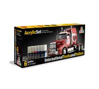 Pintura Acrílico Color - Acrylic Colors Paint Set Internacional Trucks Camión