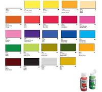 PINTURA ACRYLICA TEXTIL 35ML ACRYLICOS VALLEJO BERMELLON