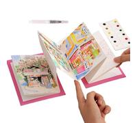 Pintura Acuarela | Fieltros plegables Suministros de Pintura y Dibujo | Set de Acuarela para Adultos,Para y Adultos - Ocio Creativo Hogar Escuela Cuaderno Artístico