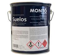 Pintura al Agua para Mantener, Proteger y Señalizar Suelos e Instalaciones Deportivas como Pistas de Tenis, Frontón, Fútbol Sala, Básquet, Balonmano. Pavikril (Montosport Suelos) (12L, Verde 128)