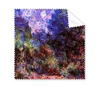 Pintura al óleo árbol del bosque de montaña abstracto arte ilustración patrón gafas gamuza de limpieza gamuza limpiador de la pantalla del teléfono 5 piezas