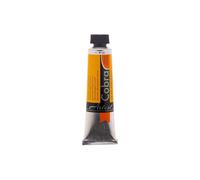 Pintura al óleo - Cobra - Mezclable con agua - Amarillo oscuro - Tubo 40ml - Artistas