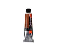 Pintura al óleo - Cobra - Sienna Tostada - Tubo 40ml - Mezclable con agua - Color Marrón