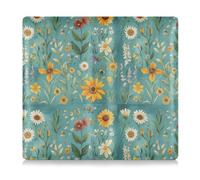 Pintura al óleo con girasoles amarillos retro de cuero para registro y tarjeta de seguro, funda para accesorios para licencia de conducir, tarjetas y documentos esenciales, Pintura al óleo con